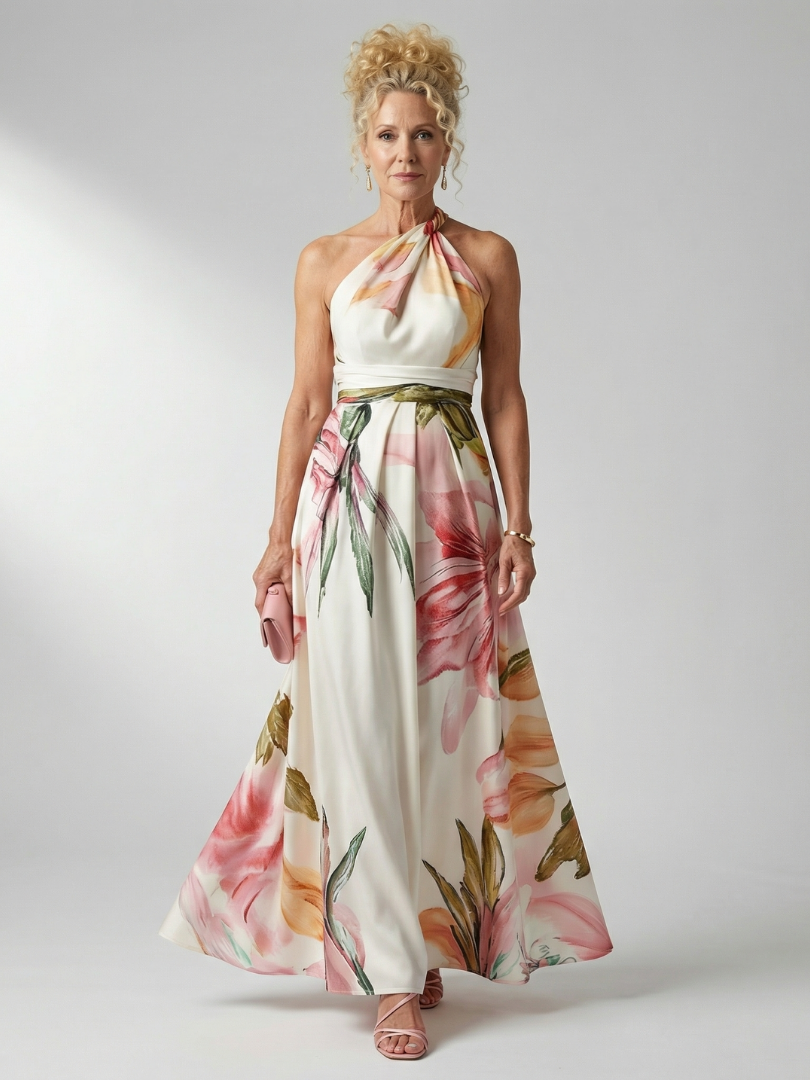 Paulette | Robe Maxi Florale Légère