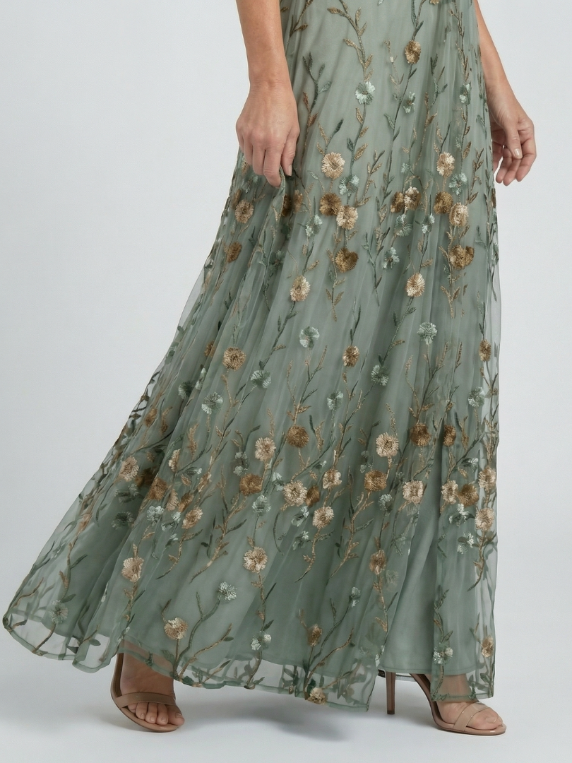 Chantal | Robe Maxi Flow à Encolure Halter