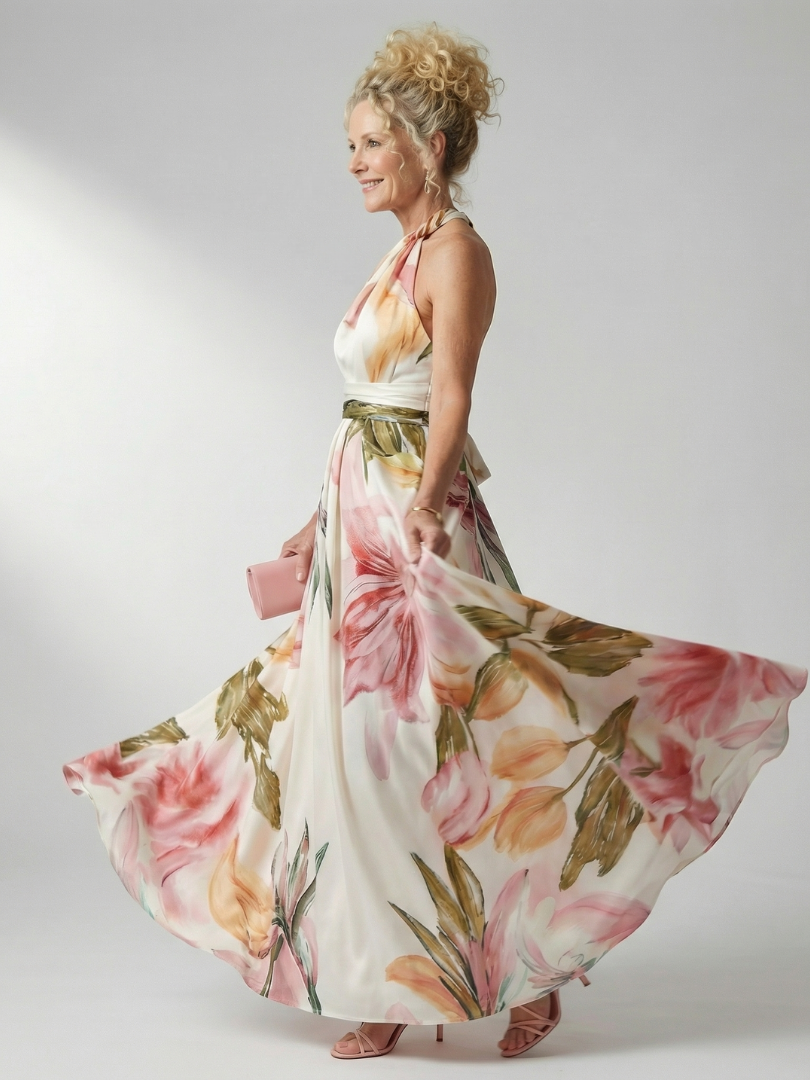 Paulette | Robe Maxi Florale Légère