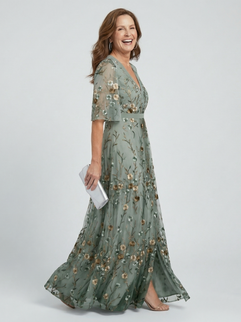 Chantal | Robe Maxi Flow à Encolure Halter