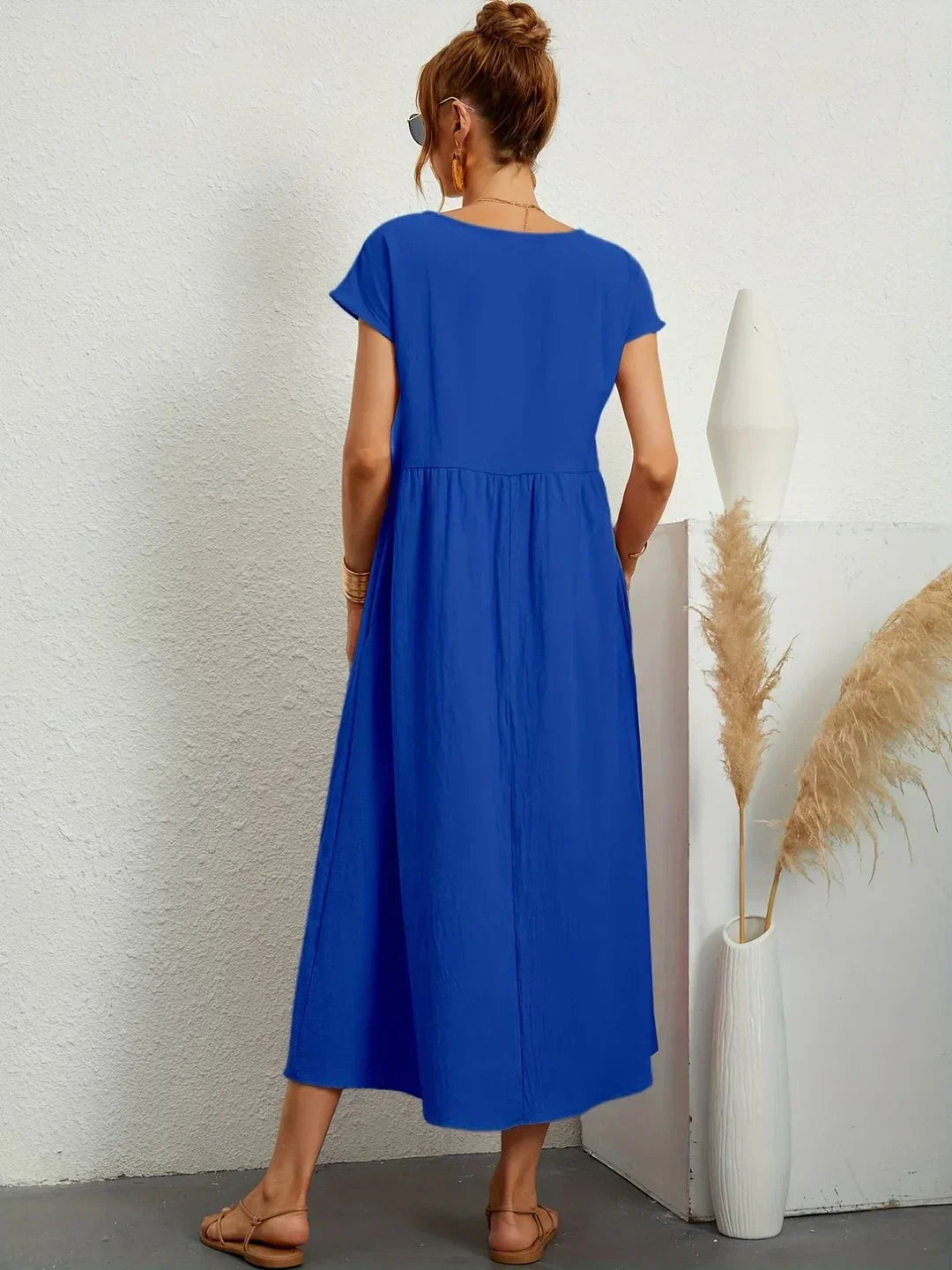 Colette™ — Robe midi fluide élégance intemporelle