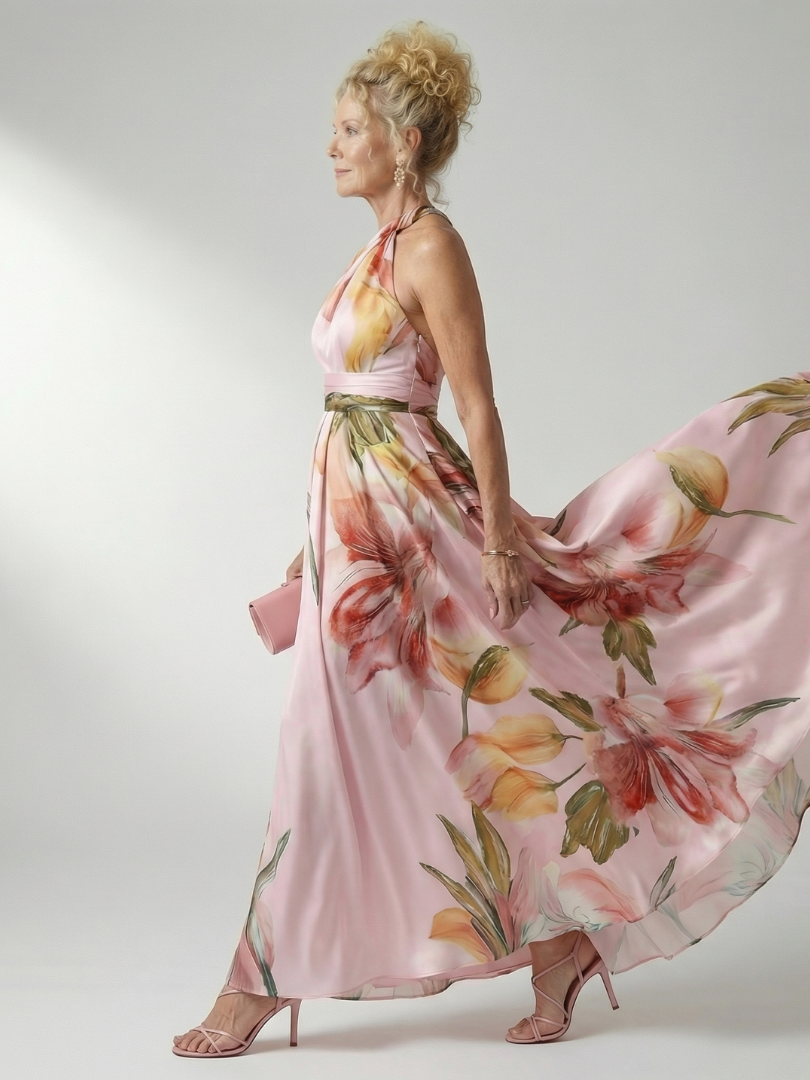 Paulette | Robe Maxi Florale Légère