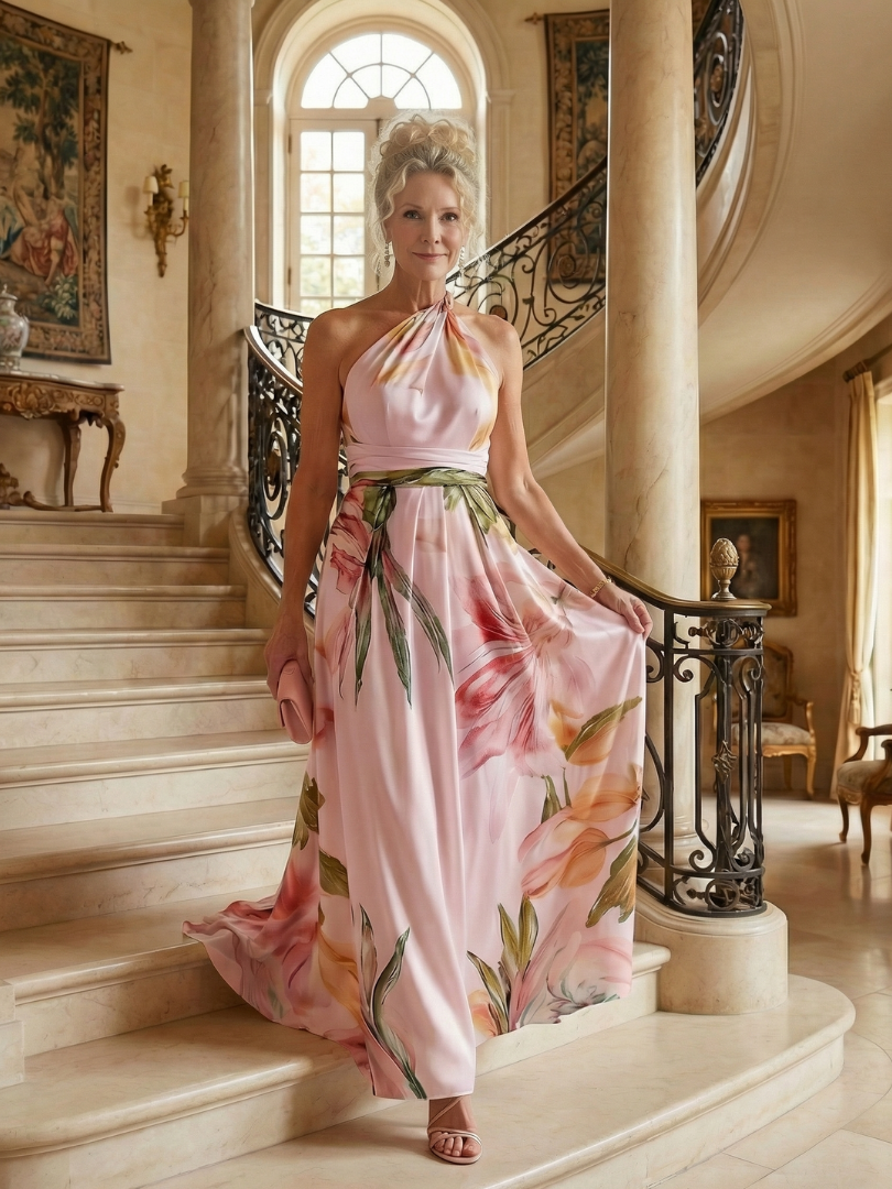 Paulette | Robe Maxi Florale Légère