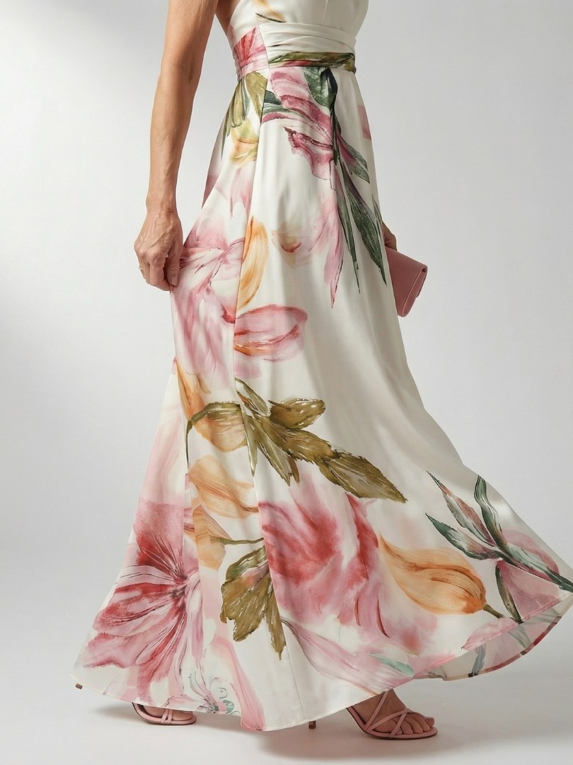 Paulette | Robe Maxi Florale Légère