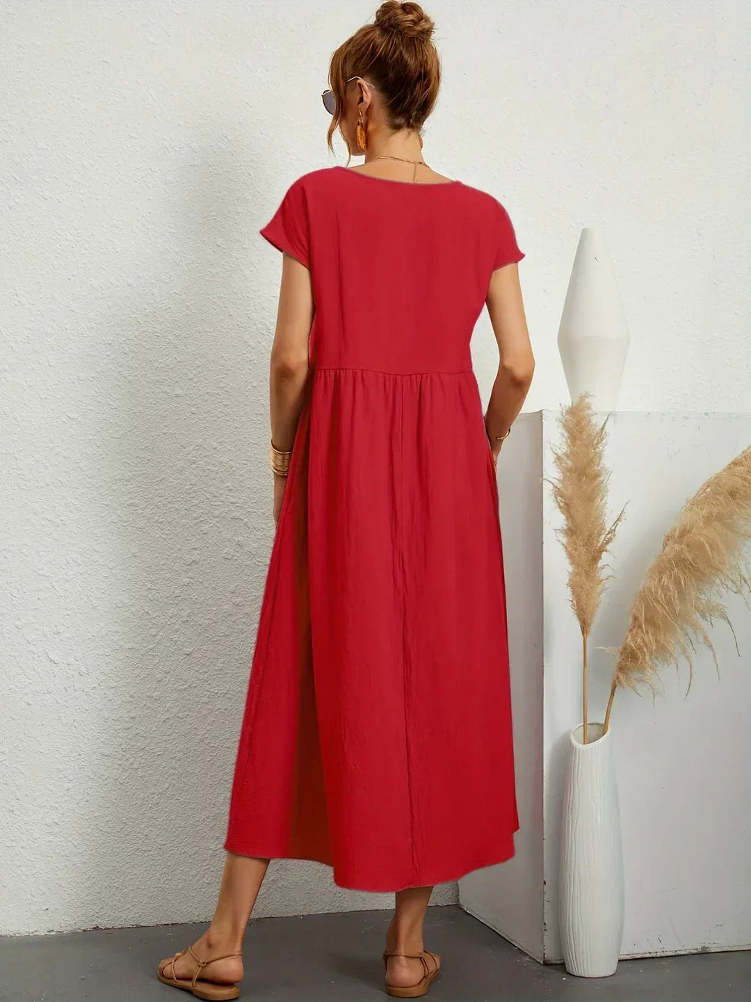Colette™ — Robe midi fluide élégance intemporelle