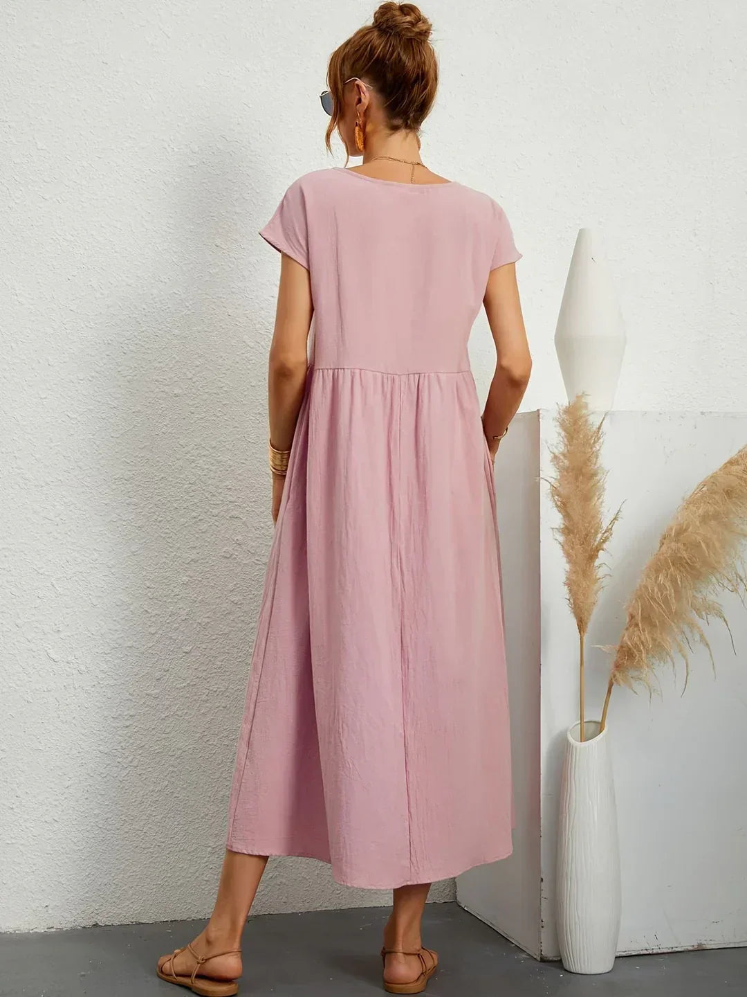 Colette™ — Robe midi fluide élégance intemporelle