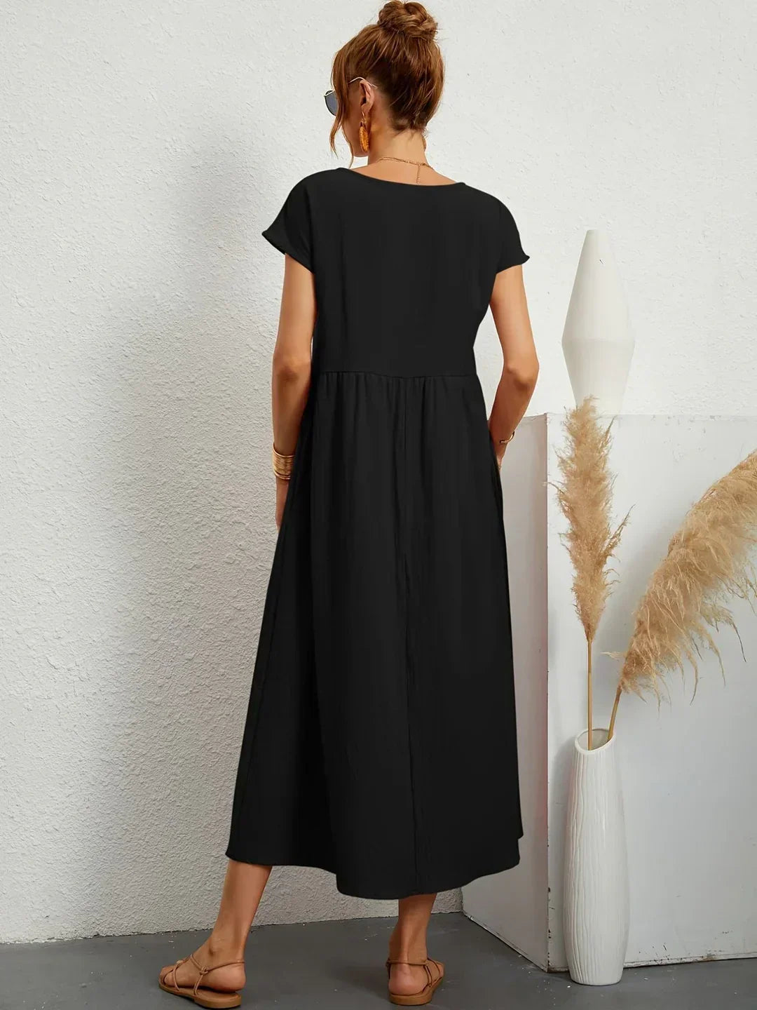 Colette™ — Robe midi fluide élégance intemporelle
