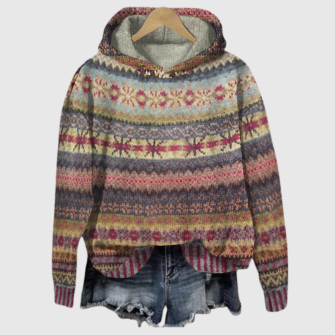 Gaby | Sweat Ethnique Rétro